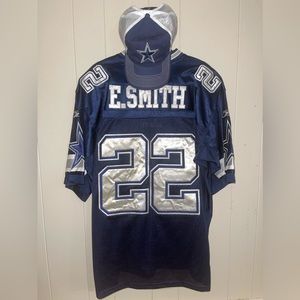 Official NFL Reebok Emmitt Smith 22 Jersey / Dallas Cowboys Sz 52